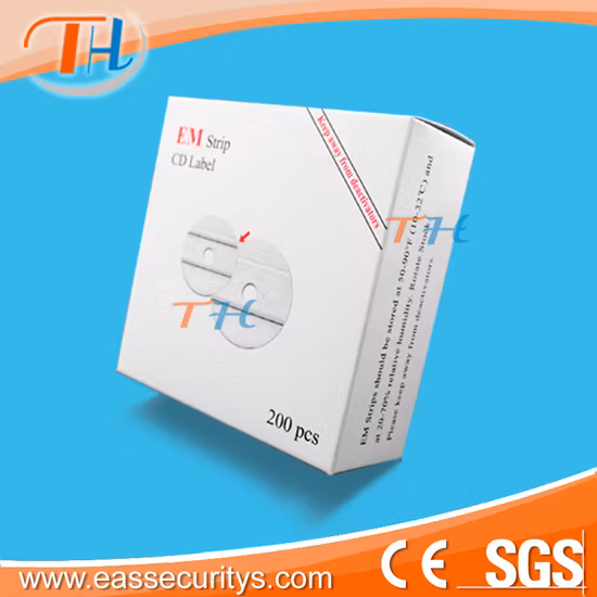 Etiqueta de CD Em CD Security Strip (dos tiras)